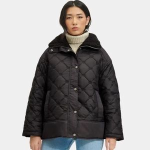 Ugg Boxy Sherpa Lined Coat